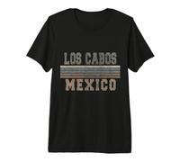 Retro Los Cabos México Camiseta Premium