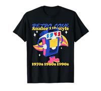 Retro Love - Estilo de Vida analógico 1970s 1980s 1990s (gráfico) Camiseta