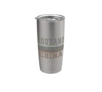 Retro Luoyang China Vaso térmico de acero inoxidable de doble pared