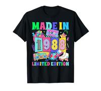 Retro Made in 1988 Edición Limitada 80s 90s Tema Hombres Mujeres Camiseta