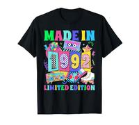 Retro Made in 1992 Edición Limitada 80s 90s Tema Hombres Mujeres Camiseta