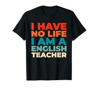 Retro Maestro Educación - Colegio Vintage Profesor De Inglés Camiseta