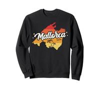 Retro Mallorca Isla España Verano Vacaciones Playa Vintage Sudadera