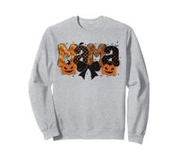 Retro Mama Calabaza Halloween Coqueta Spooky Mama Halloween Sudadera