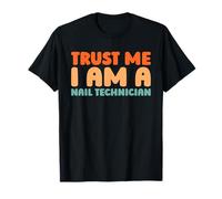 Retro Manicura Salón - Cuidado Vintage Técnico De Uñas Camiseta