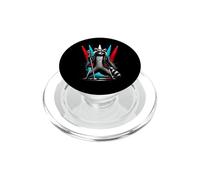 Retro Mapache Rocker Rock Música 80 90 Travieso Mapache PopSockets PopGrip para MagSafe