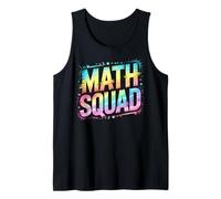 Retro Math Squad I Teach Counting Crew Teacher Think G amiseta sin Mangas