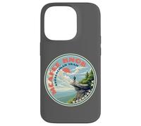 Retro McAfee Knob Appalachian Trail Roanoke Hiking Carcasa para iPhone 14 Pro