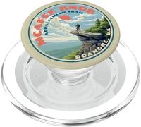 Retro McAfee Knob Appalachian Trail Roanoke Hiking PopSockets PopGrip para MagSafe