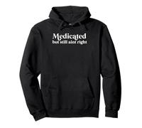 Retro Medicado Pero Todavía No Es Gracioso Sudadera con Capucha
