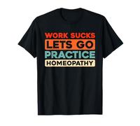 Retro Medicinaalternativa Salud - Vintage Homeopatía Camiseta