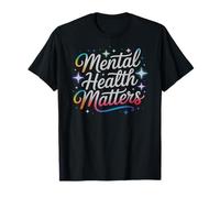 Retro Mental Health Matters Terapia de concienciación de autocuidado Camiseta