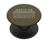 Retro Meridian Misisipi PopSockets PopGrip Adhesivo