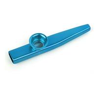 Retro Metal Kazoo Music Instrumentblue Very Nice Procesamiento