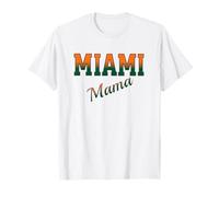 Retro Miami Mama Vintage Design Classic Cute Miami Mama Camiseta