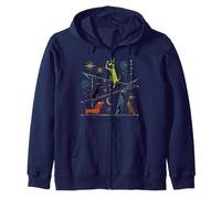 Retro Mid-Century Modern Dog 50's 60's Style Funny Dog Cute Sudadera con Capucha