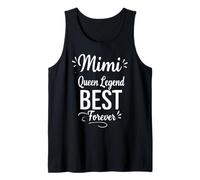 Retro Mimi Best Queen Legend Forever - Orgullosa Mimi Grandma Camiseta sin Mangas