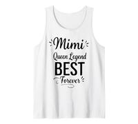 Retro Mimi Queen Legend Best Forever - Orgullosa Mimi Grandma Camiseta sin Mangas