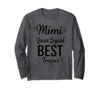 Retro Mimi Queen Legend Best Forever - Orgullosa Mimi Grandma Manga Larga