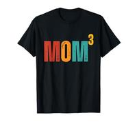 Retro MOM 3 Third Time Mom Vintage Style Camiseta