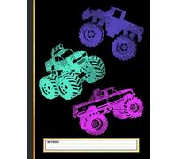 Retro Monster Truck Notebook