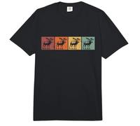 Retro Moose - Alce Comfort Colors Adult Heavyweight T-Shirt