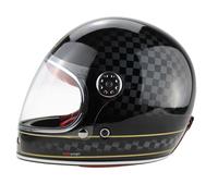 RETRO MOTO CASCO INTEGRAL CASCO FIBRA DE VIDRIO MOTO CARRERA CASCO VIPER F656