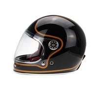 RETRO MOTO CASCO INTEGRAL CASCO FIBRA DE VIDRIO MOTO CARRERA CASCO VIPER F656