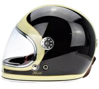 RETRO MOTO CASCO INTEGRAL CASCO FIBRA DE VIDRIO MOTO CARRERA CASCO VIPER F656
