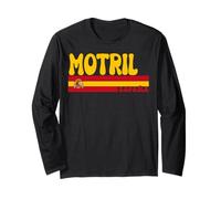 Retro MOTRIL Ciudad España Vintage Estética Vacaciones de Verano Manga Larga