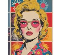 Retro Muse: A Pop Art Notebook for Creative Souls: Inspired by 60s and 70s vintage flair-perfect for note-taking, journaling, or unleashing your inner icon.