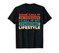 Retro Músico Sinfónica - Banda Música Vintage Orquesta Camiseta