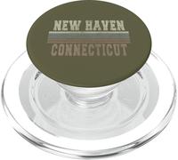 Retro New Haven, Connecticut PopSockets PopGrip para MagSafe