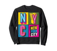 Retro New York City Pop Art Style tee Shirts, New York City Sudadera