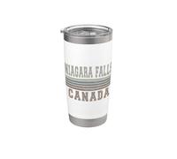 Retro Niagara Falls Canadá Vaso térmico de acero inoxidable de doble pared