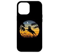 Retro Night Garden Sunset Nature Old English Bulldog Lover Carcasa para iPhone 12 Pro MAX