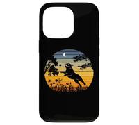 Retro Night Garden Sunset Nature Old English Bulldog Lover Carcasa para iPhone 13 Pro