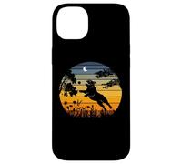 Retro Night Garden Sunset Nature Old English Bulldog Lover Carcasa para iPhone 14 Plus