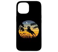 Retro Night Garden Sunset Nature Old English Bulldog Lover Carcasa para iPhone 15