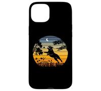 Retro Night Garden Sunset Nature Old English Bulldog Lover Carcasa para iPhone 15 Plus