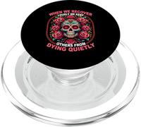 Retro Nos recuperamos en Voz Alta Mantenemos a Otros de Morir en Silencio PopSockets PopGrip para MagSafe