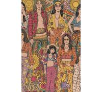 Retro Notebook #4 - Soul Rebel: Freedom Fashion Art Aesthetic Journal - 80 lined pages for creative ideas, warm memories or reflections