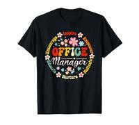Retro Office Manager Appreciation - Cute School Admin Staff Camiseta