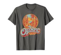 Retro Olympic National Park Vintage Style 80s PNW Camiseta