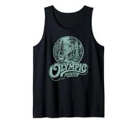 Retro Olympic National Park Vintage Style 80s PNW Camiseta sin Mangas