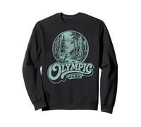 Retro Olympic National Park Vintage Style 80s PNW Sudadera