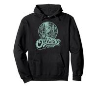 Retro Olympic National Park Vintage Style 80s PNW Sudadera con Capucha