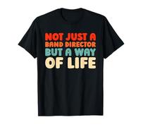 Retro Orquesta Conducción - Música Vintage Director De Banda Camiseta