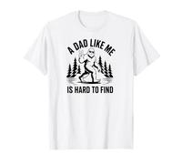 Retro Outdoor Bigfoot Sasquatch Wearing Sunglasses Forest Camiseta