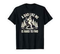 Retro Outdoor Bigfoot Sasquatch Wearing Sunglasses Forest Camiseta